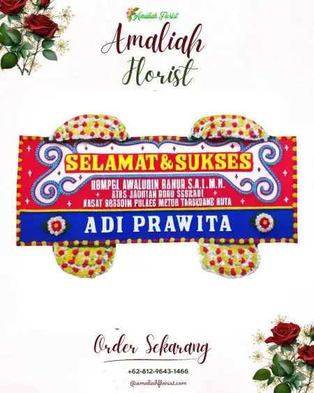 Papan Bunga Ucapan Selamat Jenggawah